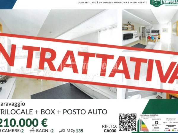 appartamento in vendita a Caravaggio