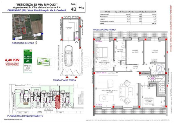 appartamento in vendita a Caravaggio