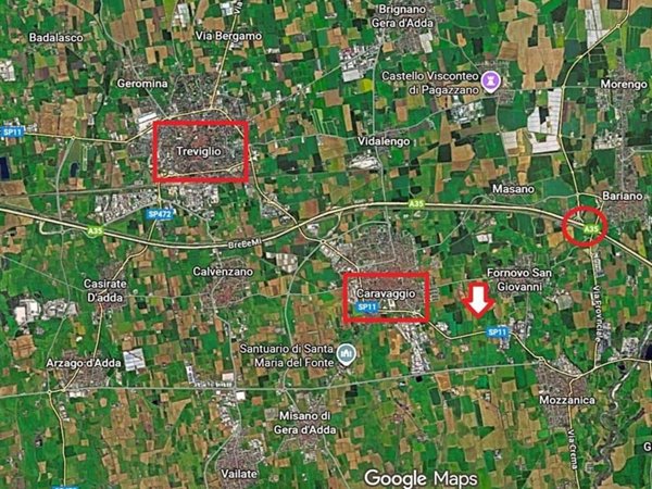 terreno agricolo in vendita a Caravaggio