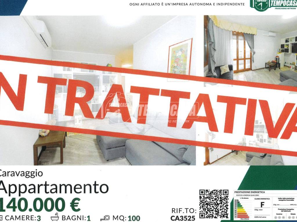 appartamento in vendita a Caravaggio