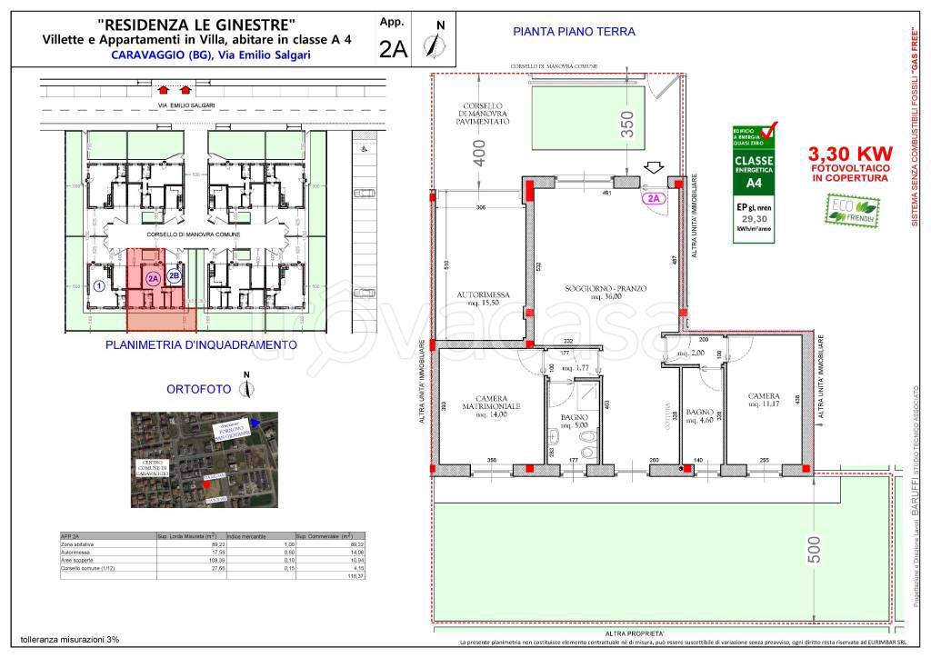appartamento in vendita a Caravaggio