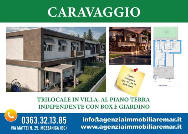 appartamento in vendita a Caravaggio