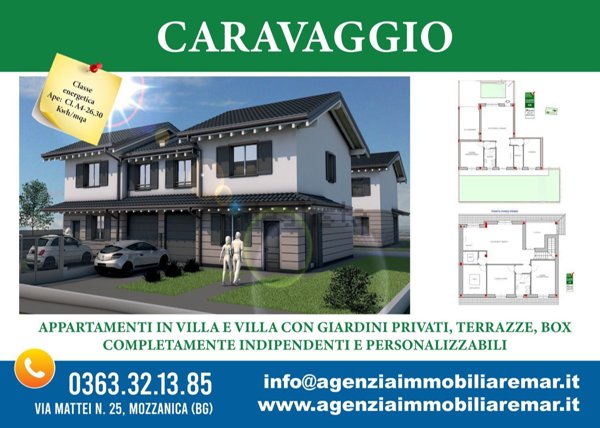 casa indipendente in vendita a Caravaggio