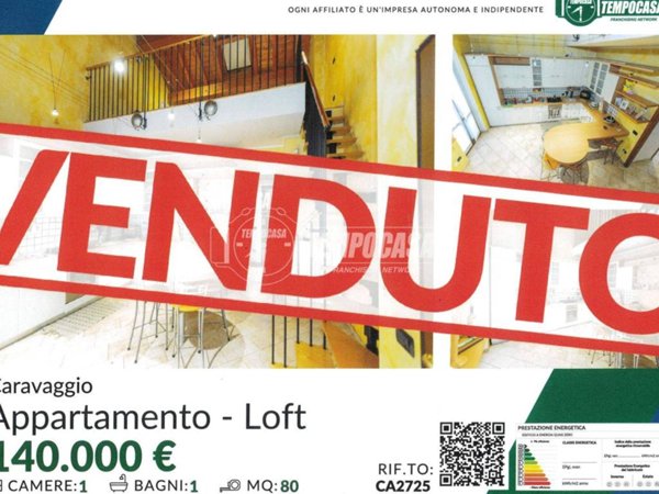 appartamento in vendita a Caravaggio