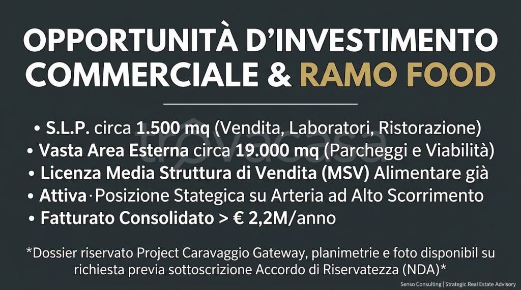 locale commerciale in vendita a Caravaggio