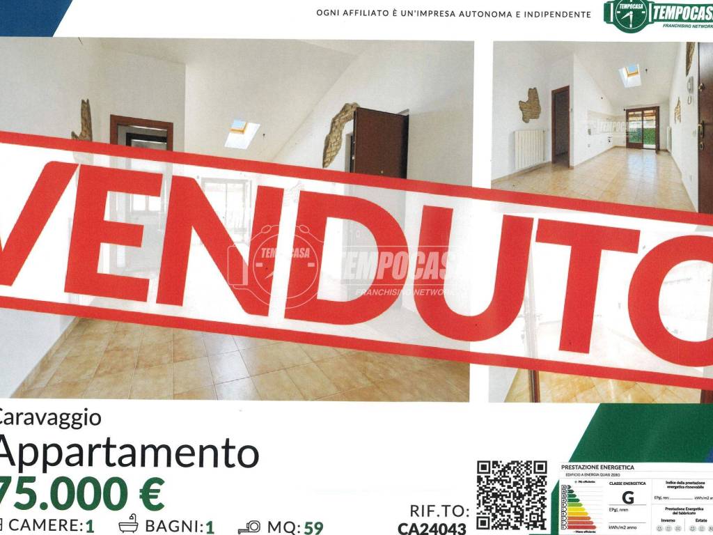 appartamento in vendita a Caravaggio