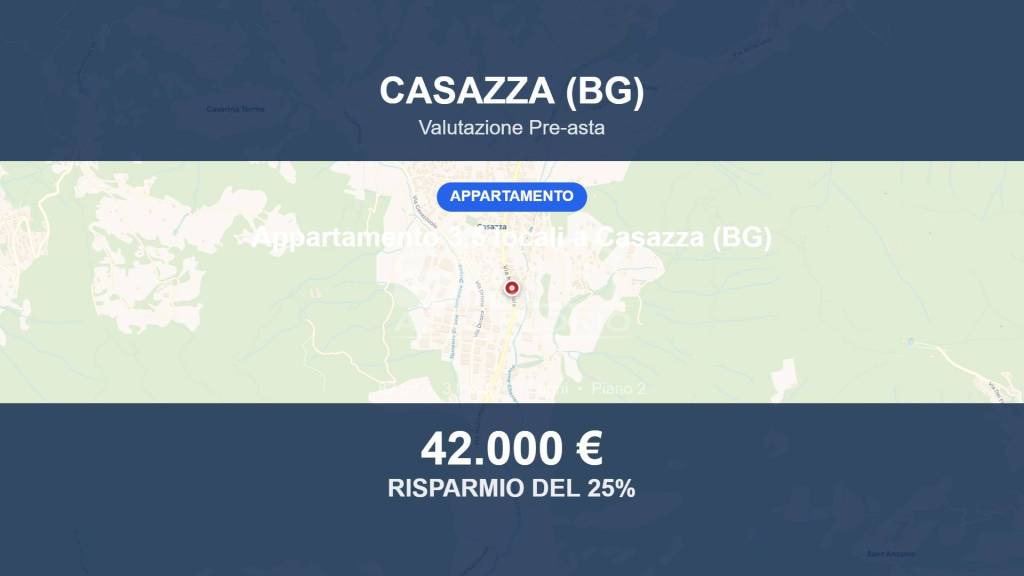 appartamento in vendita a Casazza