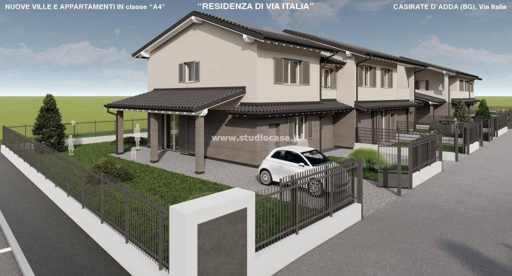 appartamento in vendita a Casirate d'Adda