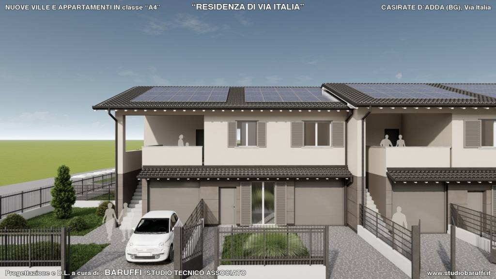 appartamento in vendita a Casirate d'Adda