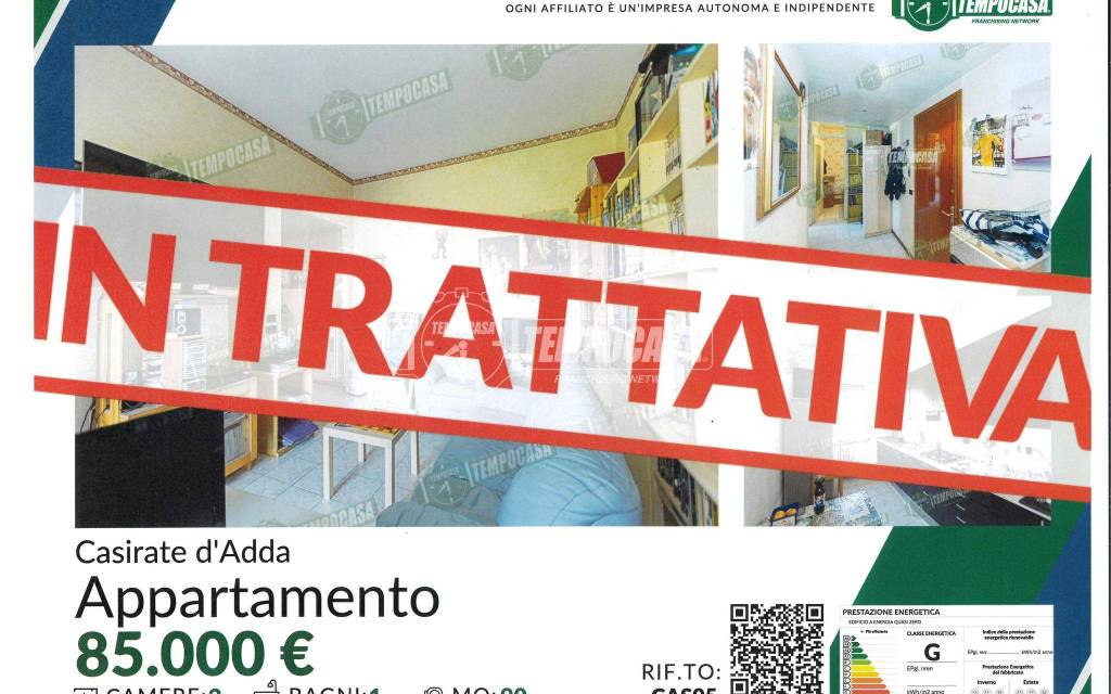 appartamento in vendita a Casirate d'Adda