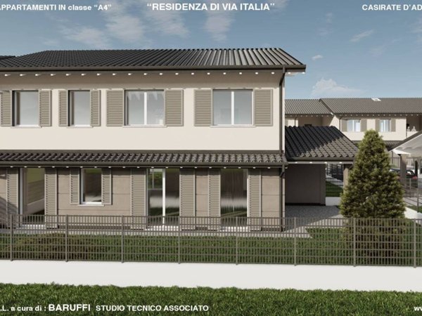 appartamento in vendita a Casirate d'Adda
