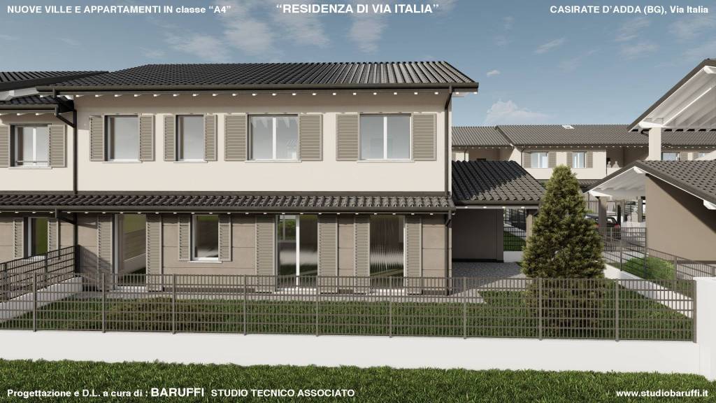 appartamento in vendita a Casirate d'Adda