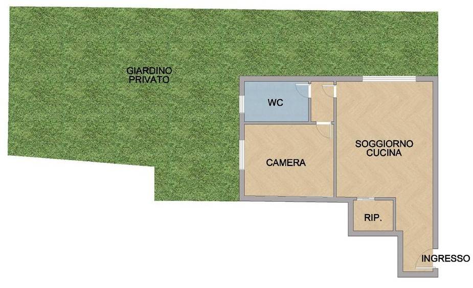 appartamento in vendita a Casirate d'Adda