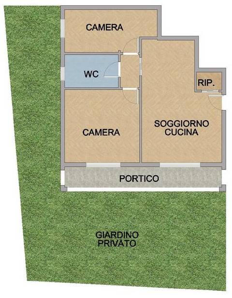 appartamento in vendita a Casirate d'Adda