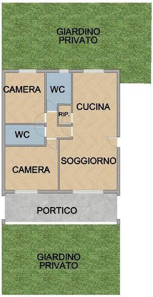 appartamento in vendita a Casirate d'Adda