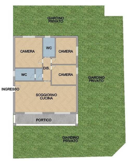 appartamento in vendita a Casirate d'Adda