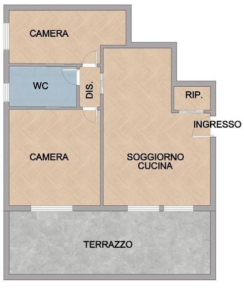 appartamento in vendita a Casirate d'Adda