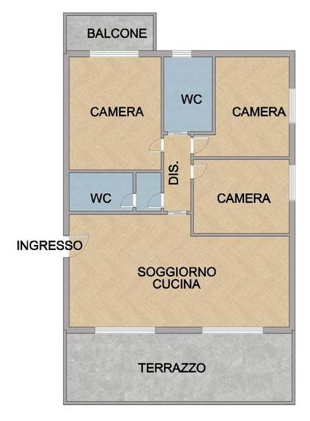 appartamento in vendita a Casirate d'Adda