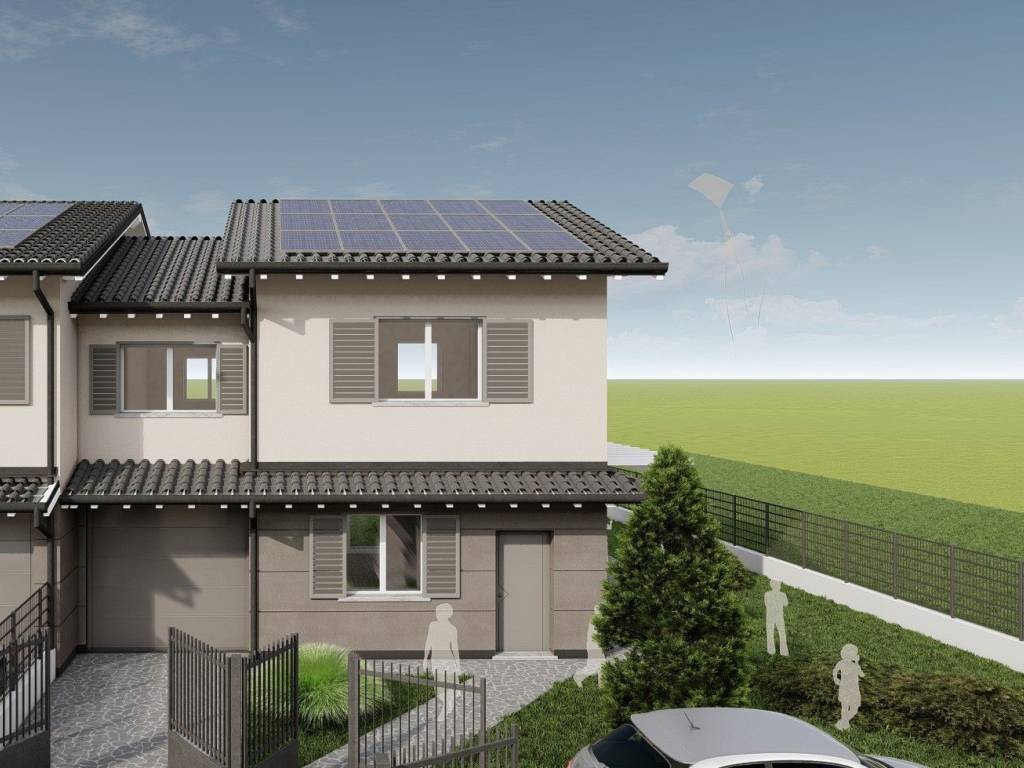 casa indipendente in vendita a Casirate d'Adda