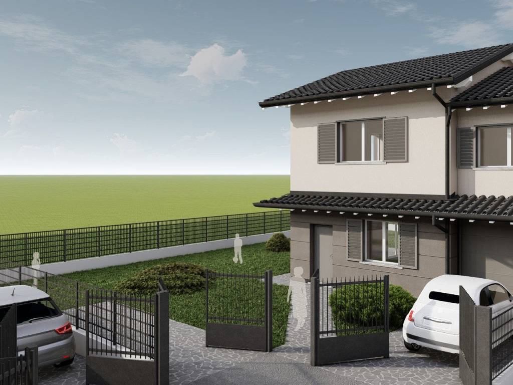 casa indipendente in vendita a Casirate d'Adda