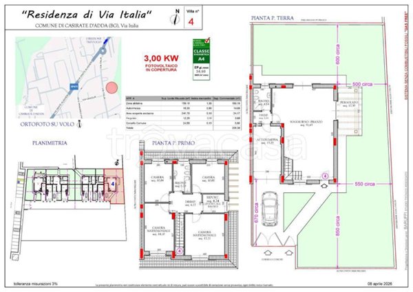 casa indipendente in vendita a Casirate d'Adda