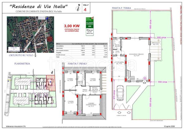 casa indipendente in vendita a Casirate d'Adda