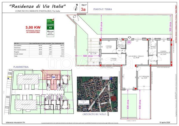 appartamento in vendita a Casirate d'Adda