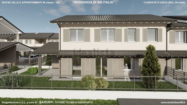 appartamento in vendita a Casirate d'Adda