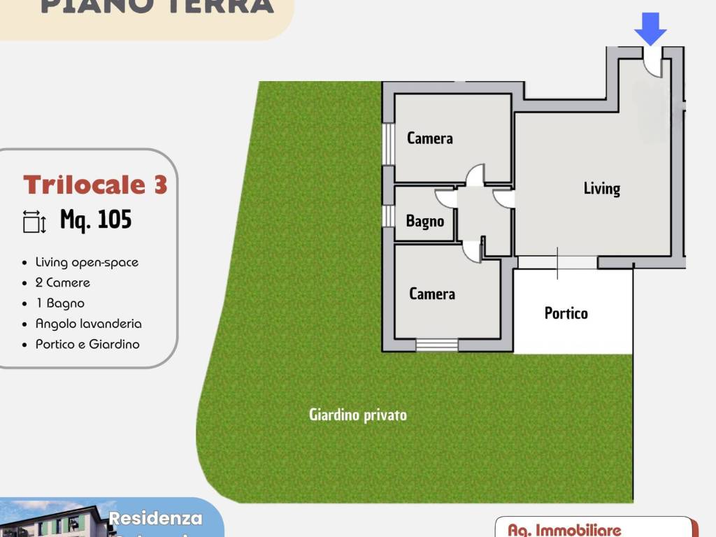 appartamento in vendita a Castelli Calepio