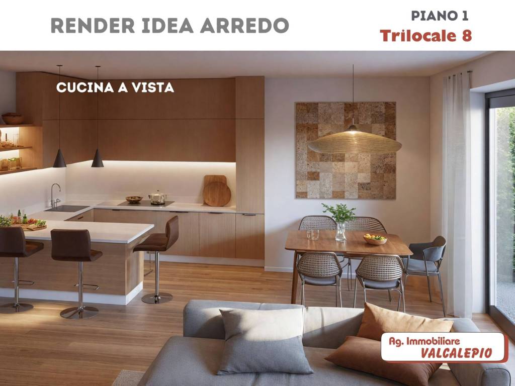 appartamento in vendita a Castelli Calepio