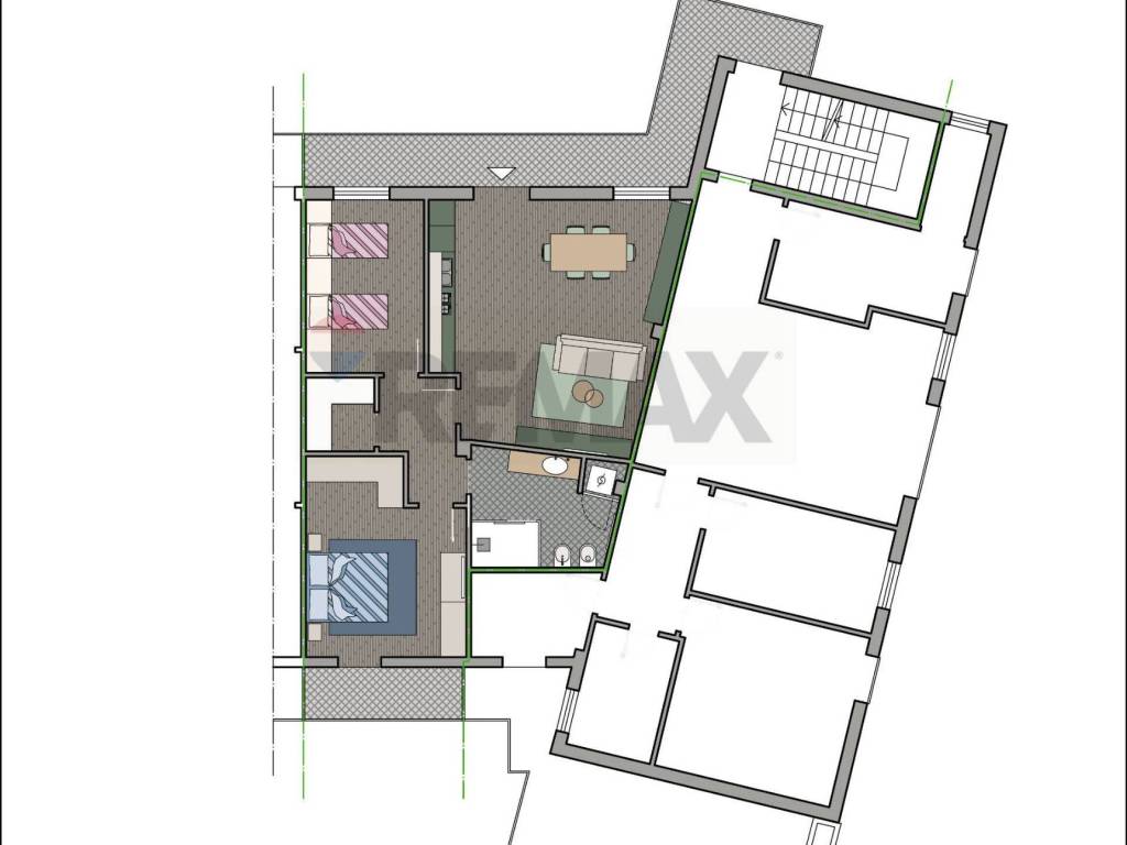 appartamento in vendita a Castelli Calepio in zona Quintano