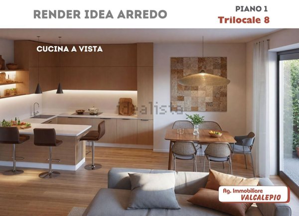 appartamento in vendita a Castelli Calepio