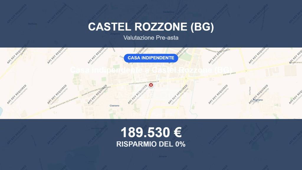 casa indipendente in vendita a Castel Rozzone