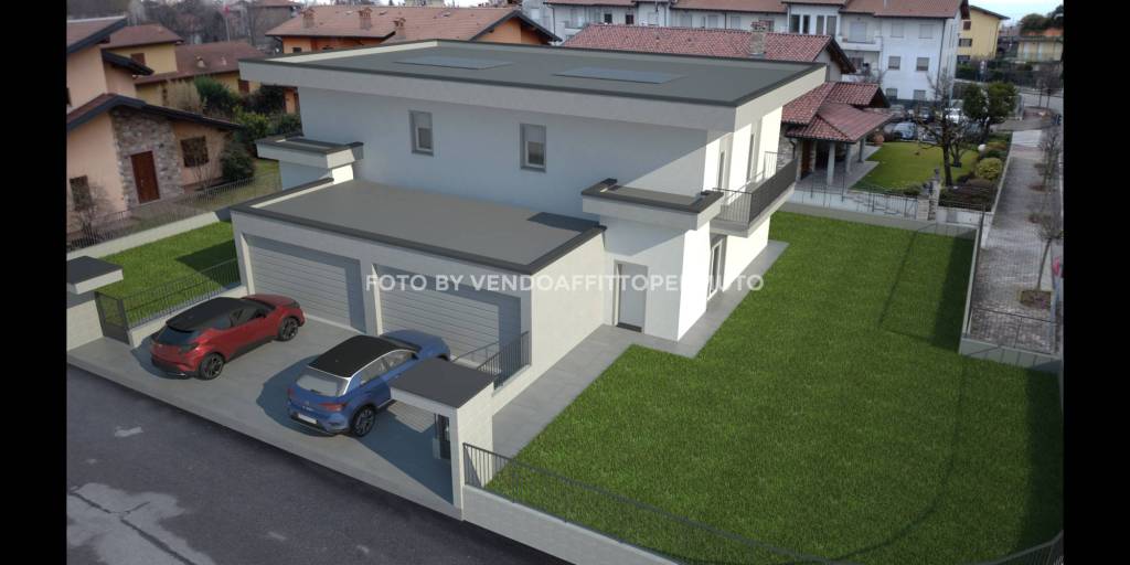 casa indipendente in vendita a Cavernago