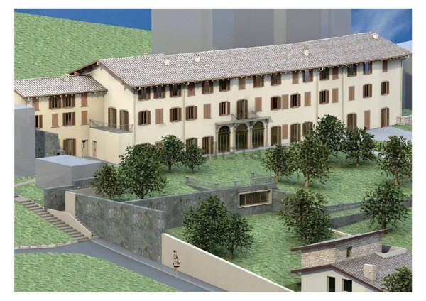 villa in vendita a Cenate Sopra in zona Sant'Ambrogio