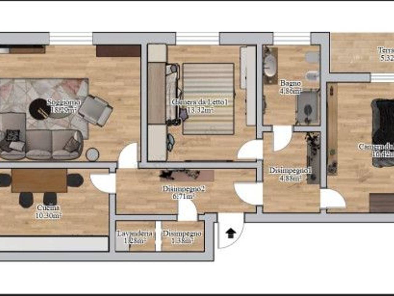 appartamento in vendita a Cene