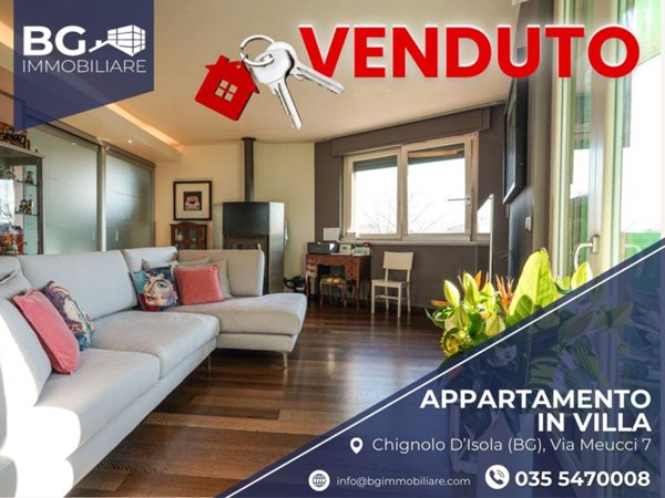appartamento in vendita a Chignolo d'Isola