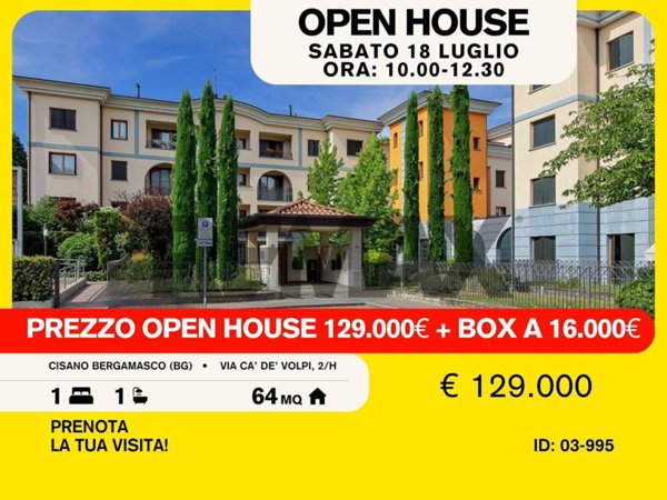 appartamento in vendita a Cisano Bergamasco in zona Valbonaga