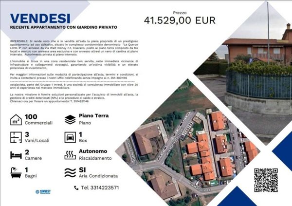appartamento in vendita a Ciserano