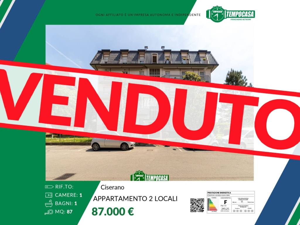 appartamento in vendita a Ciserano