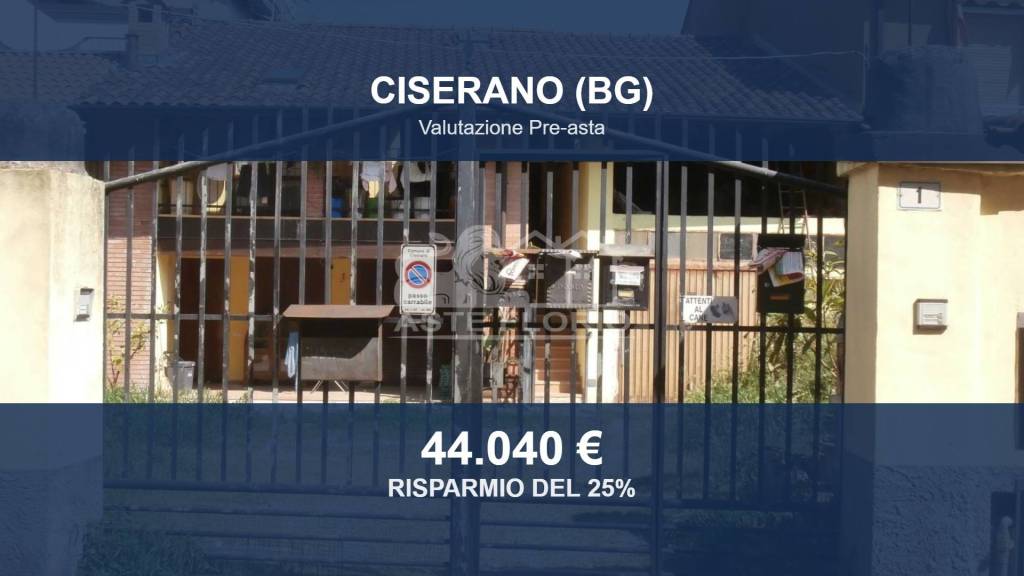 appartamento in vendita a Ciserano
