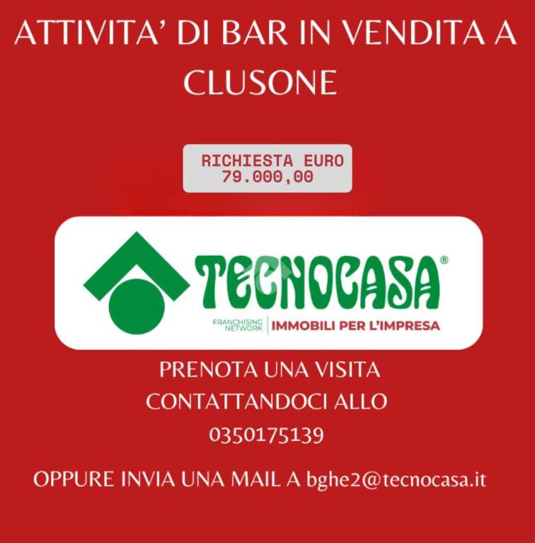 negozio in vendita a Clusone