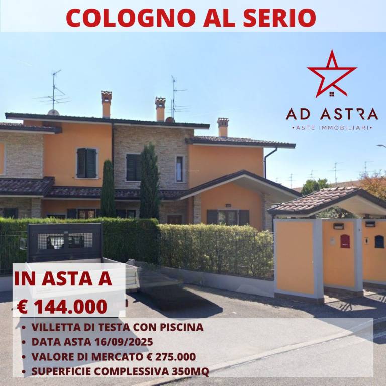 appartamento in vendita a Cologno al Serio