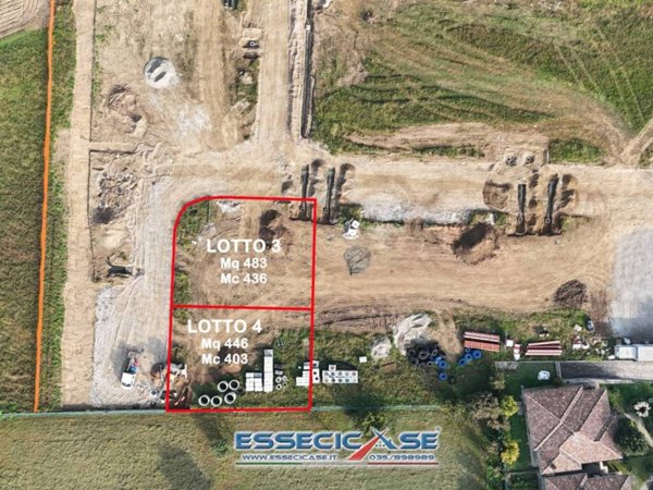 terreno edificabile in vendita a Cologno al Serio in zona Castel Liteggio
