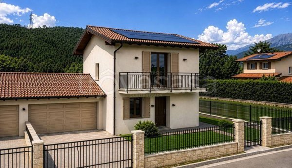 casa indipendente in vendita a Credaro in zona Castel Montecchio