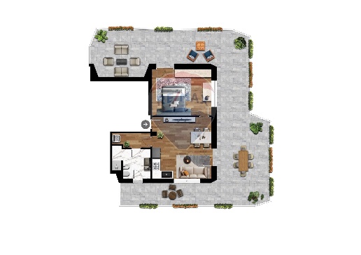 appartamento in vendita a Curno