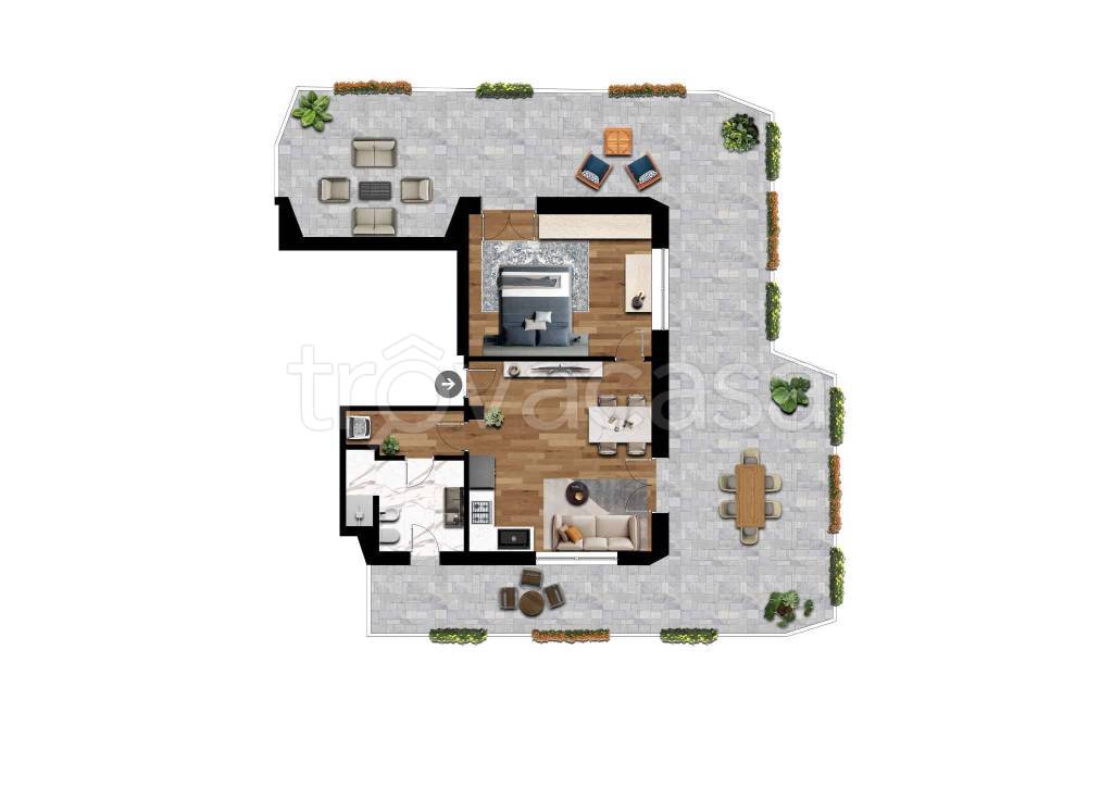 appartamento in vendita a Curno