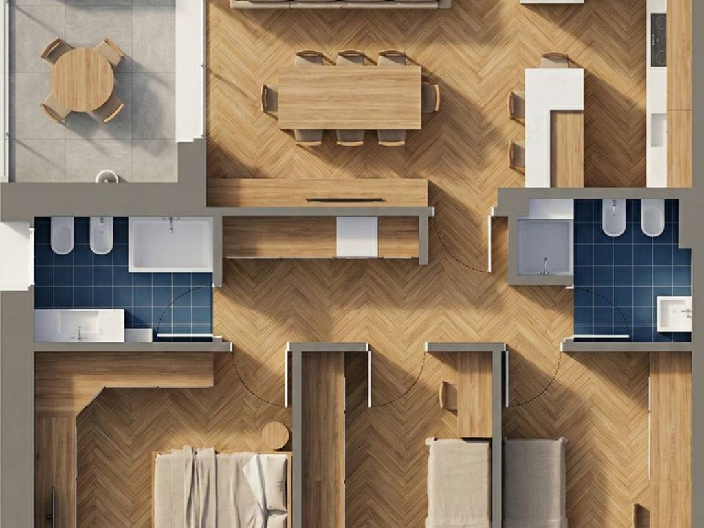 appartamento in vendita a Curno