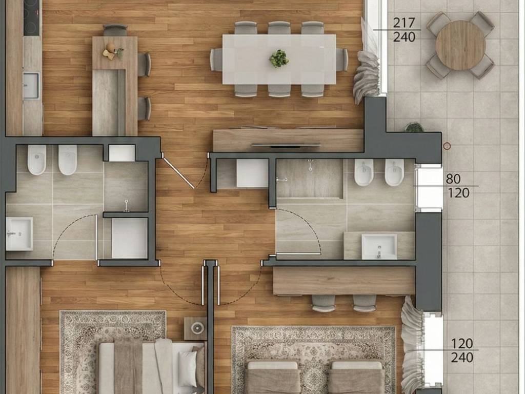 appartamento in vendita a Curno