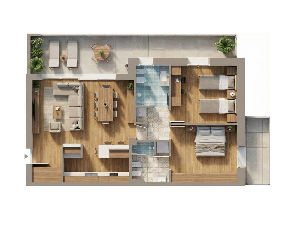 appartamento in vendita a Curno